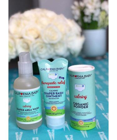 California Baby Organic Calming Powder - 2.5 oz - Buy Online on GoSupps.com