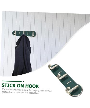 Alipis Belt Racks Kitchen Hook Keychain Coat Hooks Backpacks Hook Closet Hooks for Hanging Clothes Bedroom Door Hat Wall Hooks 19X3CM Green - Buy Online on GoSupps.com