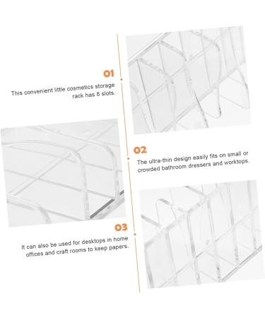 Mipcase 4pcs Eye Shadow Storage Box Vanity Drawer Eyeshadow Holder Durable Eyeshadow Storage Holder Tray - Buy Online on GoSupps.com