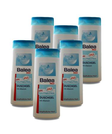 Balea Med Shower Gel pH Neutral with Allantoin Sensitive Skin 6 x 300 ml
