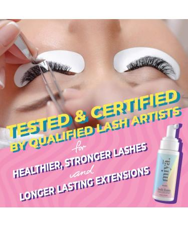 Eyelash Extension Cleanser & Rose Gold Mascara Wand | Miya Lash Shampoo 50ml - Buy Online on GoSupps.com