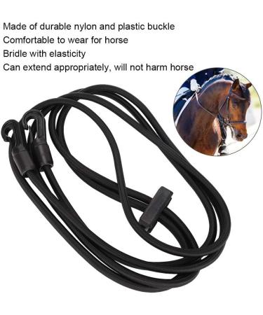 HEEPDD Horse Neck Stretcher 9.84ft Elastic Nylon Rope Horse Reins Training Rope Comfortable Training Aid - Buy Online on GoSupps.com