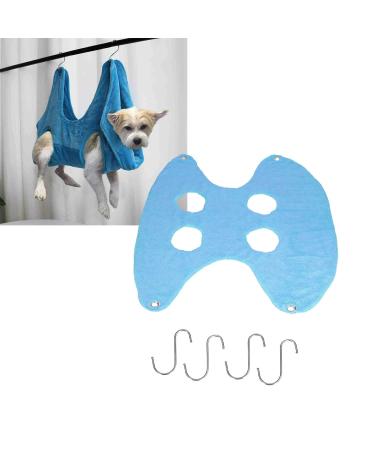 Buy Dog Care Hammock & Accessories | Fur Care Nail Cutting Harnesses Pet Helpers - Blue S - Buy Online on GoSupps.com