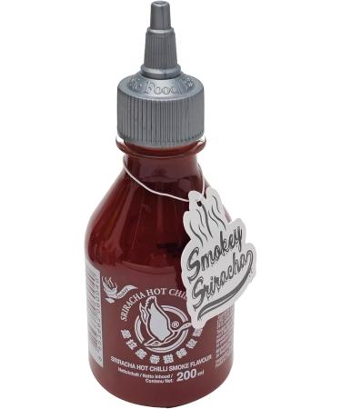 Flying Goose 5piece set Sriracha chili sauce different types 5 x 200 ml + esnado dragon pendant - Buy Online on GoSupps.com