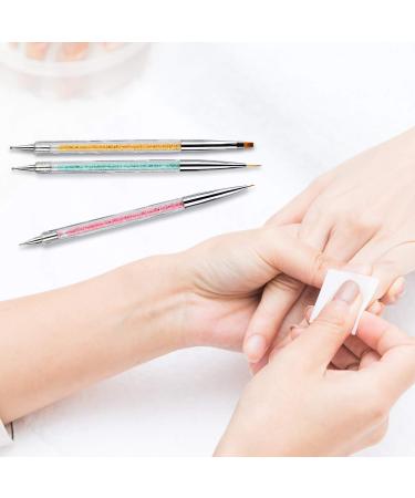 7 PCS Double Ended Nail Art Brush Pens for Acrylic UV Gel Tips Builder - Buy Online on GoSupps.com