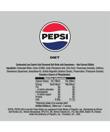 Pepsi Diet Cola 2L Diet 2L - Buy Online on GoSupps.com