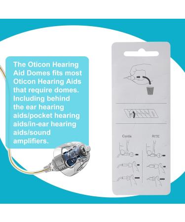 Hearing Aid Domes for Oticon | Minifit Double Vent Bass Domes (6mm/2 Pack) | Universal 8mm Double Vent Replacement Supplies - Buy Online on GoSupps.com