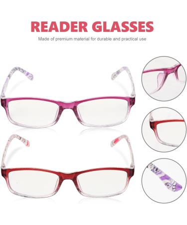 BEZAX 2pcs Professional Reading Glasses | Comfortable Portable Magnifying Glasses for Presbyopia - International Shipping Available - Buy Online on GoSupps.com