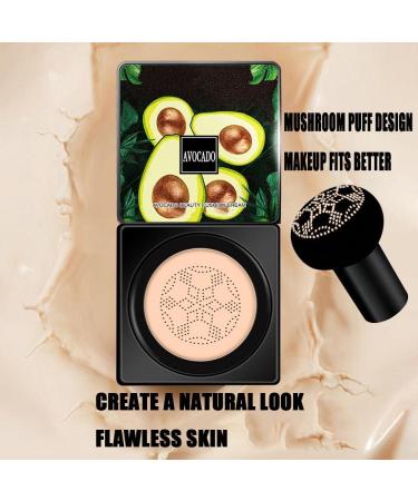 EHIOG Mushroom Head BB Cream CC Cream Air Cushion Face Foundation - Moisturizing & Brightening Formula for Even Skin Tone - Buy Online on GoSupps.com