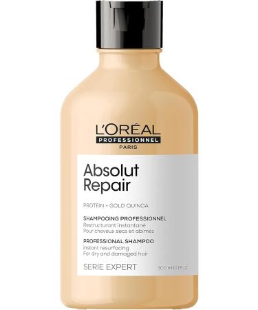 L'Or al Professionnel LOr al Professionnel Absolut Repair Routine Dry & Damaged Hair Repairing Shampoo and Multibenefit 10in1 Oil Instant Repair Protects & Nourishes the Fiber With Proteins - Buy Online on GoSupps.com