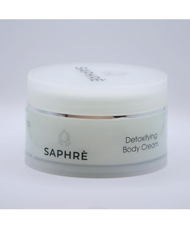 Saphr Detoxifying - Revitalizing Body Cream with Ginkgo Horse Chestnut and Arnica - Helps detoxify and firm the skin - Vegan - 200 ml