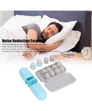High-Quality Earplugs for Sleep - Super Sound Isolation Noise Reduction Foam Ear Plugs | Reusable & Safe Noise Cancelling for Sleeping Studying & Swimming - Buy Online on GoSupps.com
