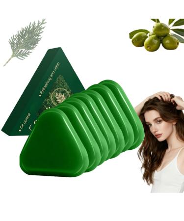 BRVLY Triangle Solid Shampoo & Conditioner Bar Volumizing oil control & thickening for mature hair & all types strengthens & smooth hair gentle on hair and scalp for women and men 7