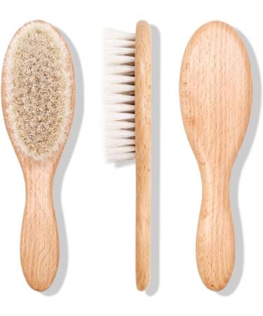 LooLoon 5-Piece Baby Brush and Comb Set Plus Toy | Soft Bamboo | Eco-Friendly 4-in-1 Comb and Brush Set for Boys and Girls - Buy Online on GoSupps.com