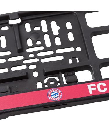Buy FC Bayern Munich License Plate Amplifier - Black/Red | International Shipping Available - Buy Online on GoSupps.com