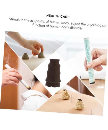 Healeved Moxibustion - Portable Ceramic Moxa Burner & Acupuncture Tool for Home Use - Effective Massage & Therapy Solutions - Buy Online on GoSupps.com
