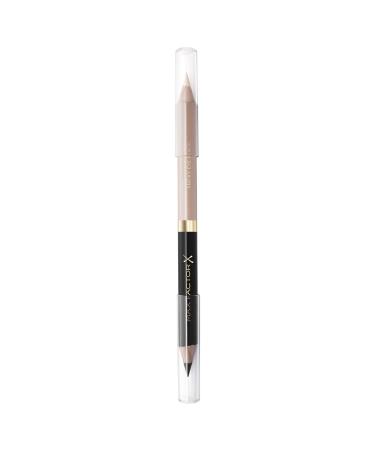 Max Factor Eyefinity Smokey Eye Pencil Black Onyx and Diamond Glitz 01 - Duo Kajalstift with integrated highlighter - black and white - 1 x 4.5 g - Buy Online on GoSupps.com