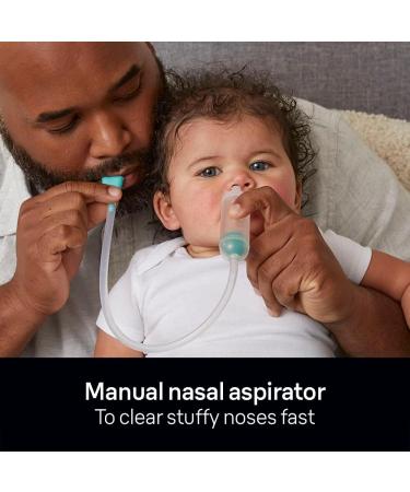 Braun Healthcare Baby Kit: No Touch + Touch Forehead Thermometer, Nasal Aspirator, Stick Thermometer - Health Essentials for Home and On the Go - Buy Online on GoSupps.com