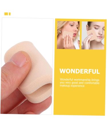 Mikinona 2 Sets Puff Makeup Sponge Wedges Cushion Foundation Puff Makeup Sponge Holder Powder Puffs for Women Beauty Sponge Women Products Concealer Sponge Square Girl Supplies - Buy Online on GoSupps.com