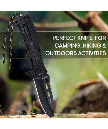 Grand Way 6772 Tactical Folding Pocket Knife with Fire Starter Paracord Handle - EDC Survival Hiking Camping Tool - Buy Online on GoSupps.com