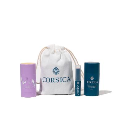 Corsica Lotion Bar and Bath Soap Bar Nourishing Body Care for Men & Women Sparkle & Glow Set