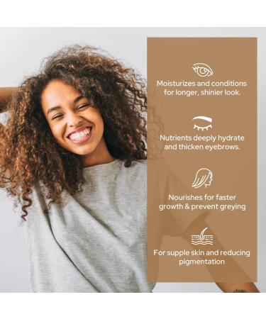 Castor Oil by Plant of Life - USDA Organic 100% Pure Cold-Pressed Hexane-Free - Strengthen Repair for Hair Eyebrow Eyelash - (2oz (60mL)) - Buy Online on GoSupps.com