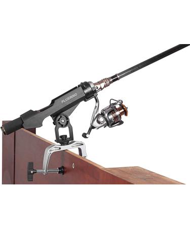 PLUSINNO Fishing Rod Holder 2PACK - 360 Degree Adjustable, Folding Design, Large Clamp Opening - RH20, 1.97 inch Max Opening - Buy Online on GoSupps.com