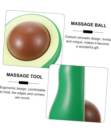 Gleavi 3 STK Massage Ball Set - Fitness Massage Device for Fascia Muscle Relief and Foot Massage - Body Roller for Ultimate Relaxation - Green 11x6.5cm - Buy Online on GoSupps.com
