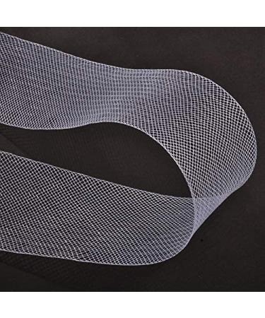 VIVIPAKOKO 3-inch White Horsehair Braid - 50 Yards Roll | Polyester Material - Buy Online on GoSupps.com