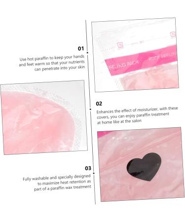 minkissy Gloves Pairs gloves foot hot liners Beauty Hand Cover Hand Feet Cover Hand Cover foot spa kit Cover Kit care foot protector Paraffin Wax - Buy Online on GoSupps.com