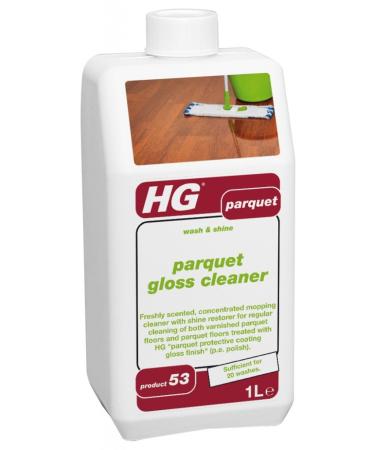 HG parquet gloss cleaner (wash & shine) (product 53) 1L