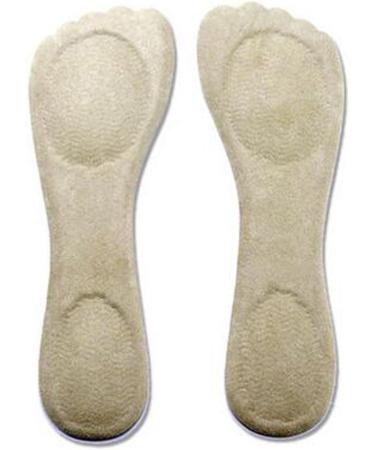 Bringsine Gel Insoles for Women - Comfortable 3/4 Heel Pain Relief for High Heels | Plantar Fasciitis & Heel Spurs - 3 Pairs - Buy Online on GoSupps.com