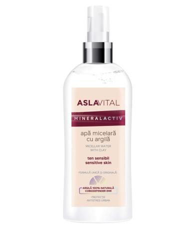 AslaVital Micellar Water with Clay 150ml Farmec