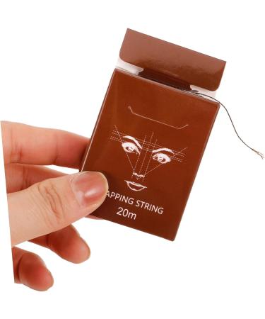 Hemoton Microblading Eyebrow Ink 1 Box String Ruler Ink Brow Mapping Supplies Eyebrow Drawing Aids Draw a Line Tool Brow Liner 6.10X4.60X1.80CM Light Brown - Buy Online on GoSupps.com