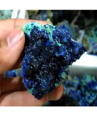 Natural Crystal Rough Natural Azurite Malachite Geode Crystal Specimen Stone Collectible (Color : Irregular Shape Size : 3-4cm) 3-4cm Irregular Shape - Buy Online on GoSupps.com