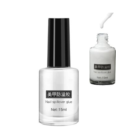  Jingmiger Peelable base coat peel-off base layer manicure glue 15ml peelable base gel easy-removal peelable gel for pressure-on nail polish - Buy Online on GoSupps.com