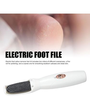 Electric Foot File Portable Dead Skin Remover Electric Pedicure Foot File Remover for Cracked Dry Skin (Fabaterfqdr35pos4-11) - Buy Online on GoSupps.com