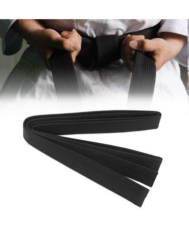 Freshday Karate Belt High-Grade Taekwondo Judo 8.6ft Black Soft