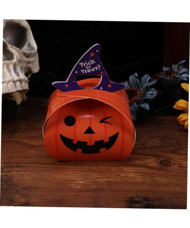 PLAFOPE Pouches 12pcs Halloween Carton Candy Box Cookie Boxes Container Halloween Creative Bags Chocolate Fold - Buy Online on GoSupps.com