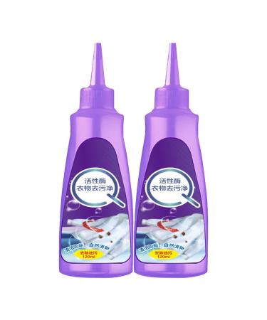 Affectionate Active Enzyme Laundry Stain Remover Affectiont Stain Remover White Shirt Guardian Laundry Stain Remover Active Enzymatic Laundry Cleaning Stubborn Stains Cleaner (2Pcs)