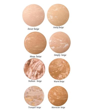 Ageless Derma Mineral Baked Foundation | Vegan, Paraben, Gluten, Cruelty-Free Powder Makeup (Dover Beige) - Buy Online on GoSupps.com