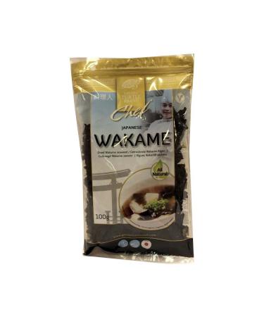 Golden Turtle Dried Japanese Wakame Seaweed 100g - 100% Natural