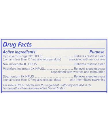Boiron Quietude Sleep Aid - 60 Quick-Dissolving Tablets for Restful Sleep - Buy Online on GoSupps.com