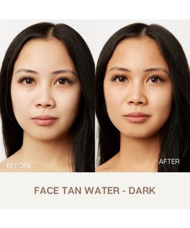 Nuda Face Tan Water - Lightweight Clear Self Tanner for Face | Hydrating Aloe Vera Mist | Buildable Solution with Vitamins A C & E | 75 mL Cruelty-Free Spray - Buy Online on GoSupps.com