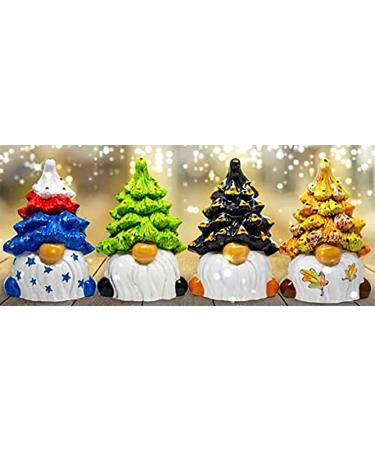 Gordon of The Forest Gnome Lantern - DIY Ceramic Gnome Painting Kit - Buy Online on GoSupps.com