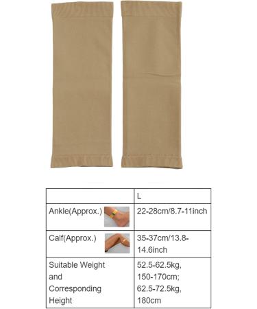 Upqrsg Women's Compression Cuff - Footless Socks for Varicose Veins & Calf Support | International Shipping Available - Buy Online on GoSupps.com