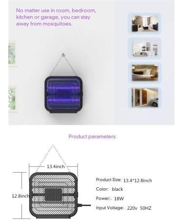 UV Mosquito Killer Double-sided Chandelier for Terrace Porch Backyard Home or Camping - Buy Online on GoSupps.com