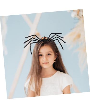 Didiseaon Spider Headdress Day of The Dead Headwear Spider Web Fascinator Spider Halloween Costume Makeup Headbands Prom Hair Accessories Hair Gems for Women Spider Cosplay Polyester Plush - Buy Online on GoSupps.com