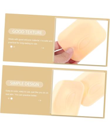 Beavorty 8 Pairs Makeup Practice Skin Makeup Training Accessories Fake Practical Skin Eye Shadow Make up 3d - Buy Online on GoSupps.com