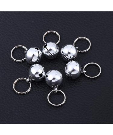 POPETPOP 5pcs Dog Cat Bells Dog Charm Bells with Key Rings Save Birds Wildlife for Collars Necklace Pendant Accessories - Buy Online on GoSupps.com